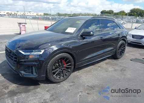 2019 Audi Q8 55 Premium z USA, uszkodzony, nr VIN WA1BVAF16KD037415